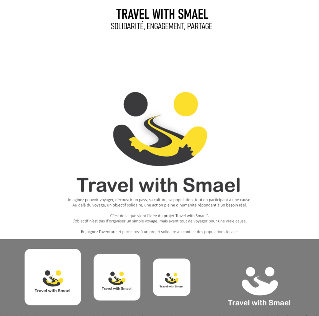 presentation logo travel with smael